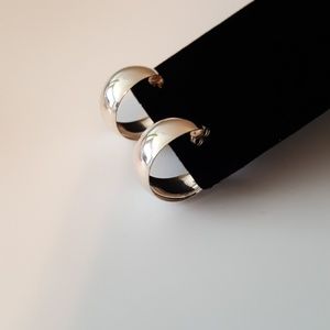 Sterling Hoops Vintage
